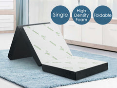 3-Fold High-Density Foam Mattress Topper - Single