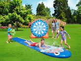 Bestway Kickball Inflatable Dartboard + ZURU Shark Slide