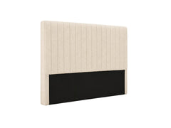 Coleford Headboard Chenille Beige - Double