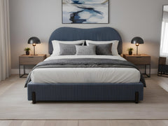 Arna Bed Frame Grey - Queen