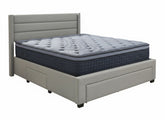 Coronado-A Bed Frame With Drawers & B34 Mattress - Double