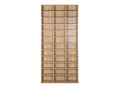 CD/DVD Storage Shelf - Natural Wood