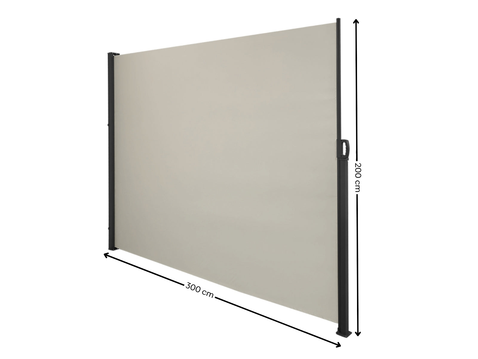 Beige Side Awning 300cm x 200cm