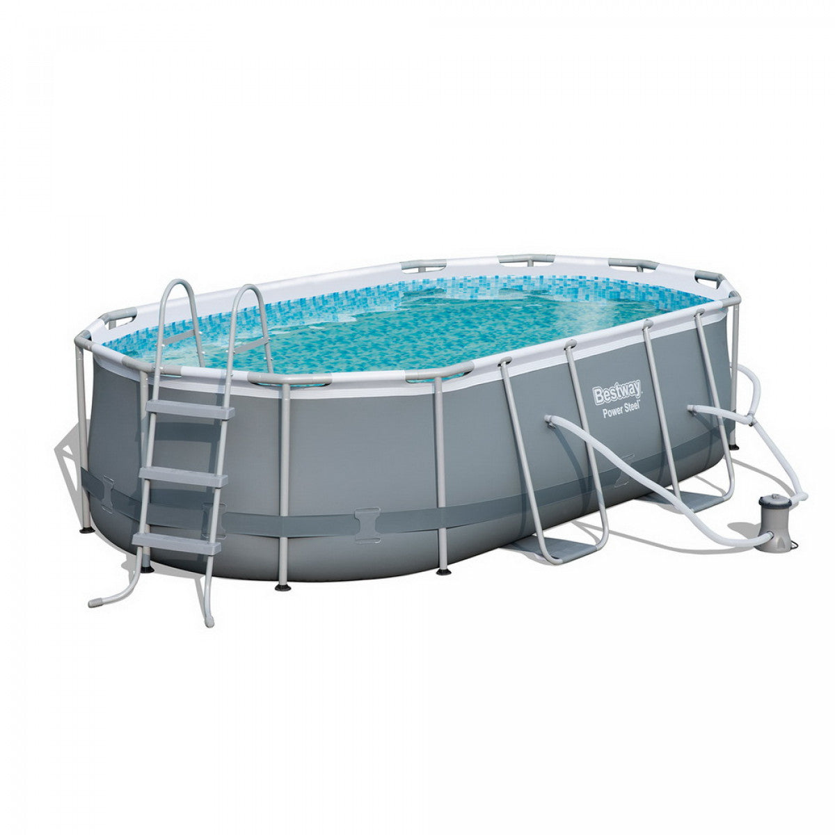 Bestway Power Steel Oval Pool 4.27m x 2.5m