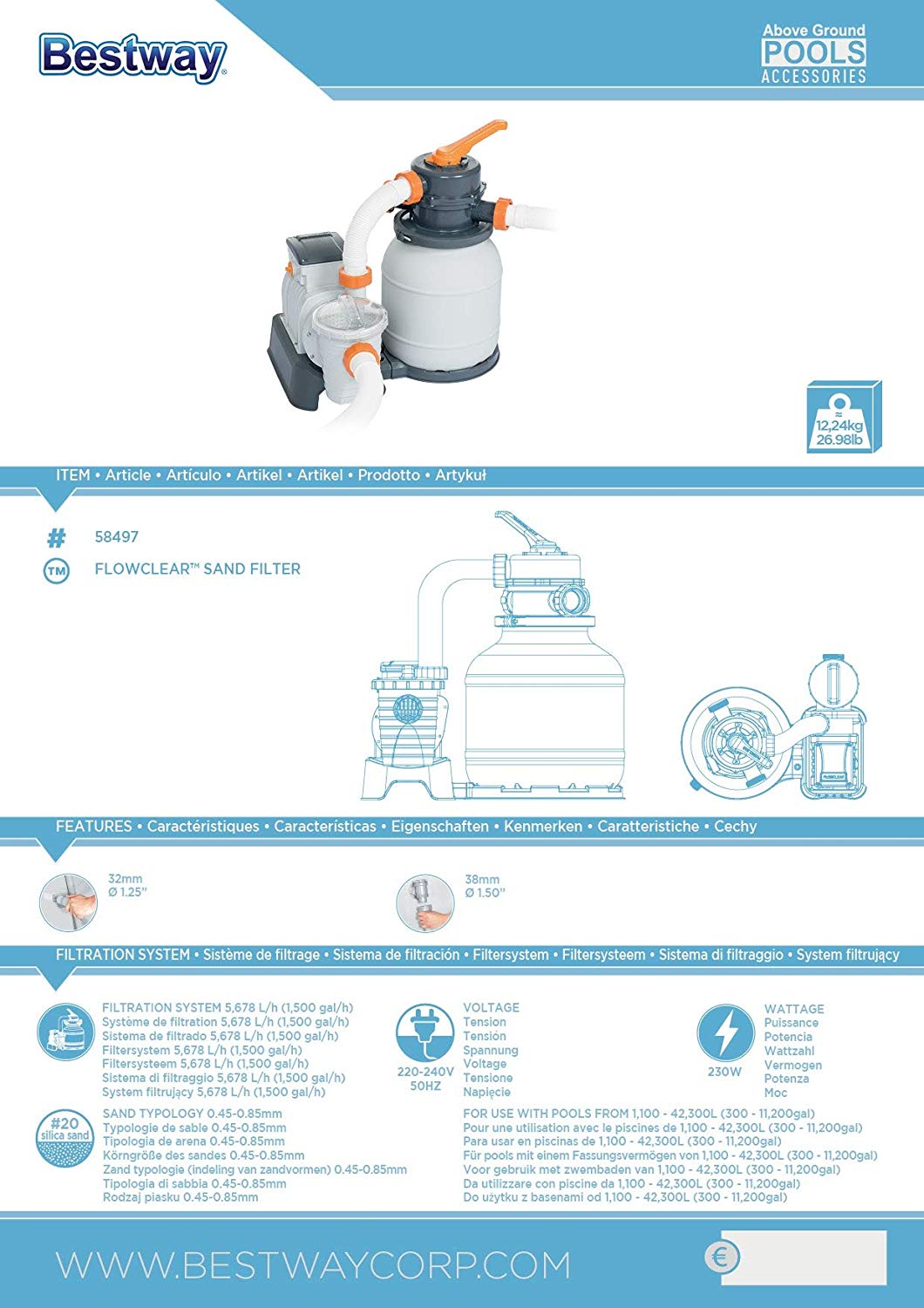 Bestway Sand Filter