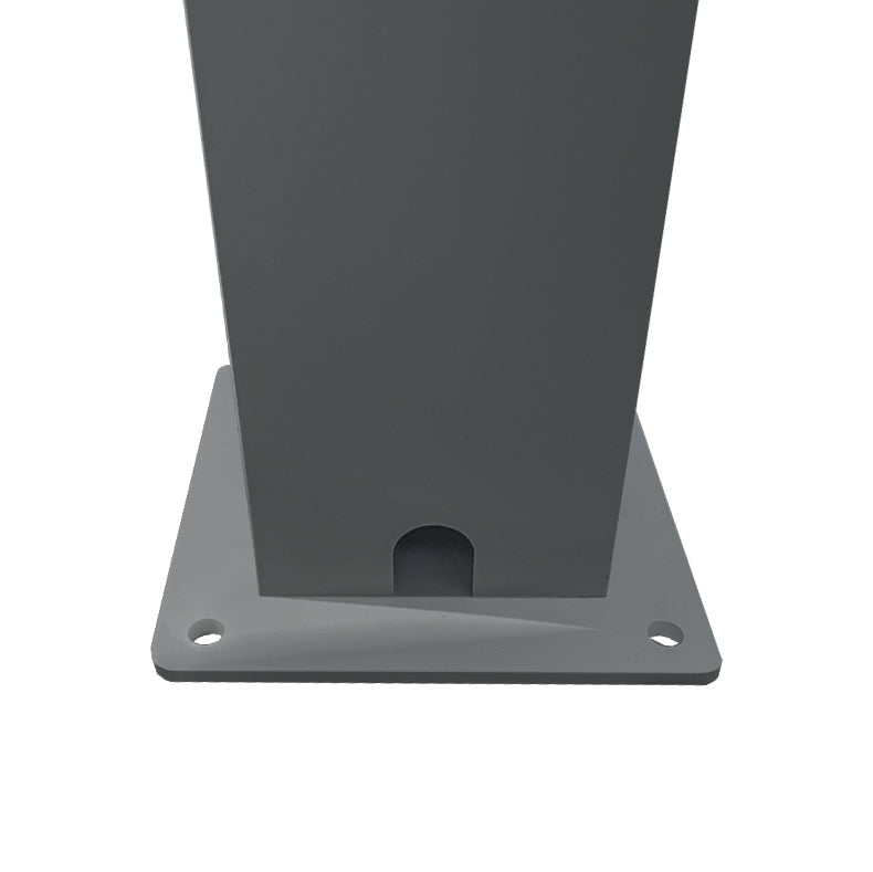 Aluminum Louvre Roof Pergola Grey - 3m x 6m