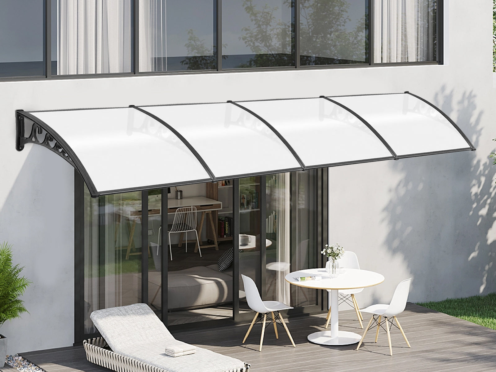 Clear Window Awning 150cm x 400cm