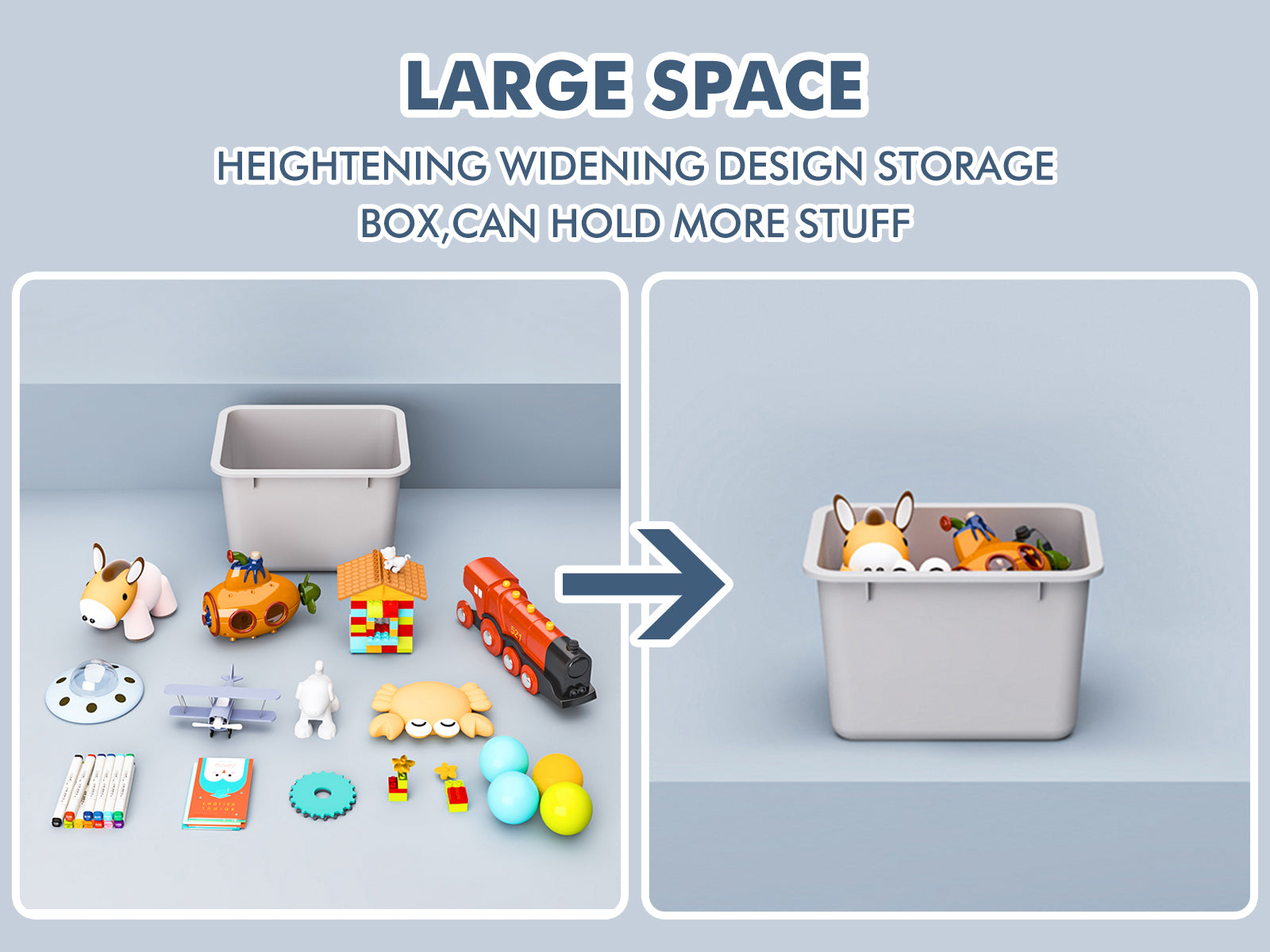 Car Shape Kids Toy Storage Shelf 2x3 - White