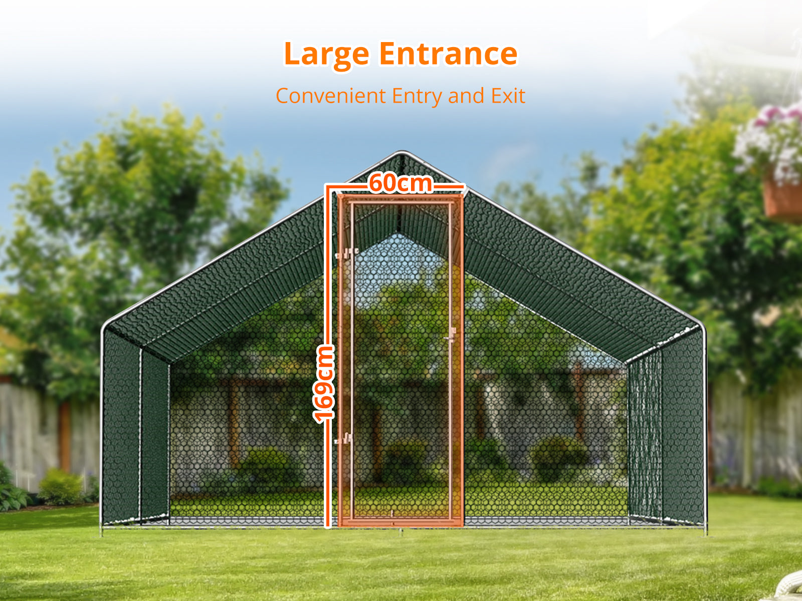 25mm Chicken Coop - 3m x 4m x 2m