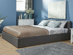 Bass Storage Bed Frame Grey - King