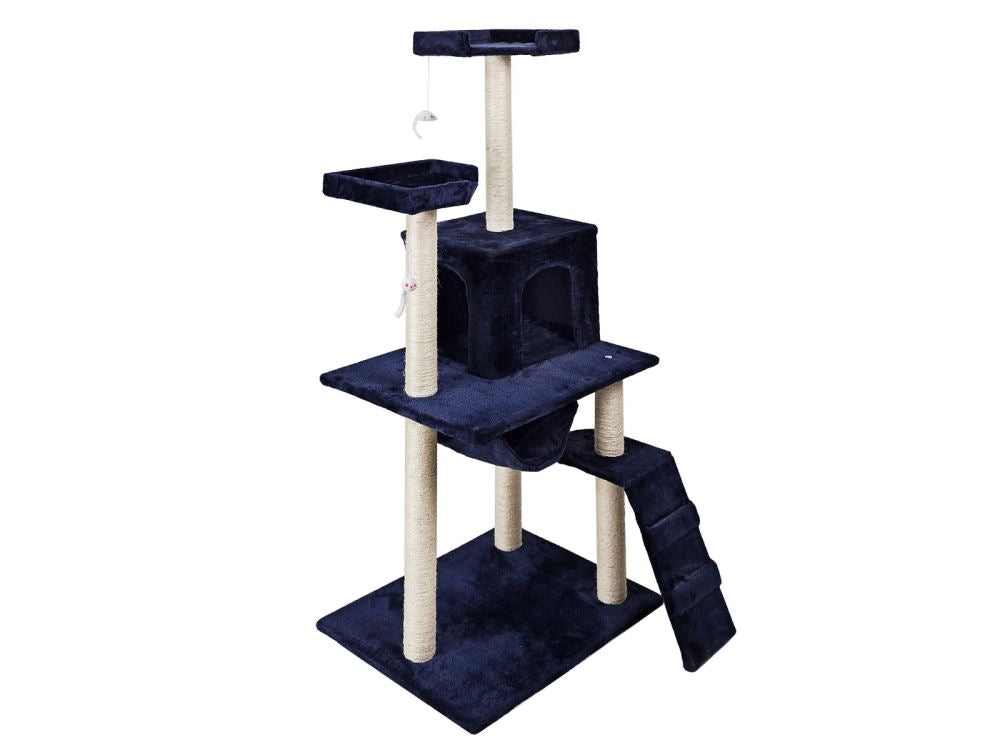 Cat Tree Blue - 150 cm