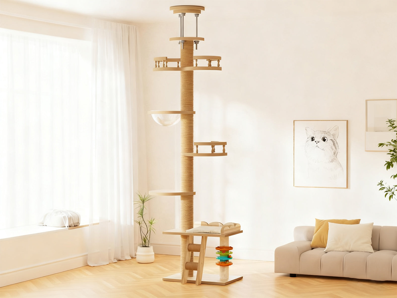 Cat Tree - 250-280 cm