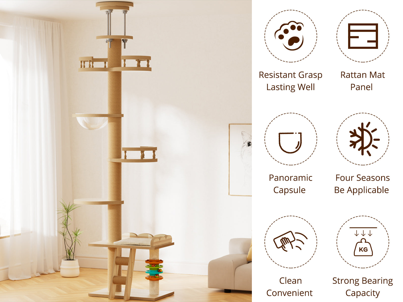 Cat Tree - 250-280 cm