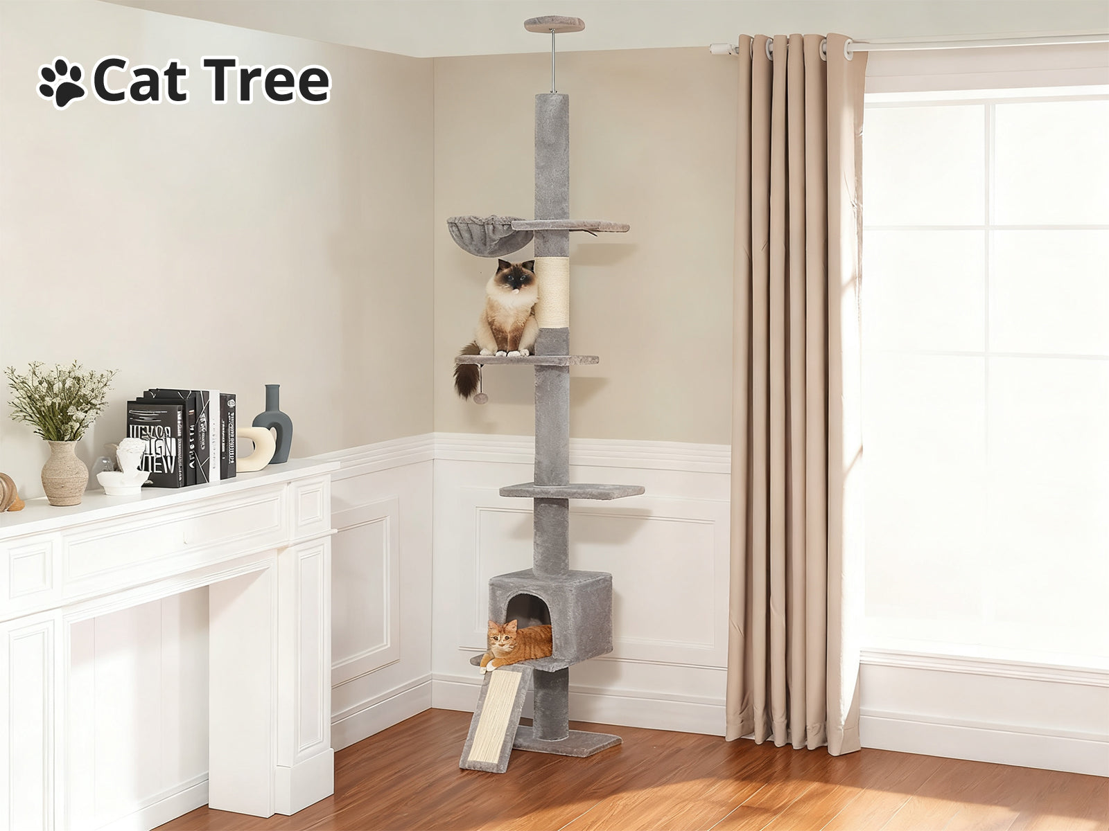 Cat Tree 210-274 cm