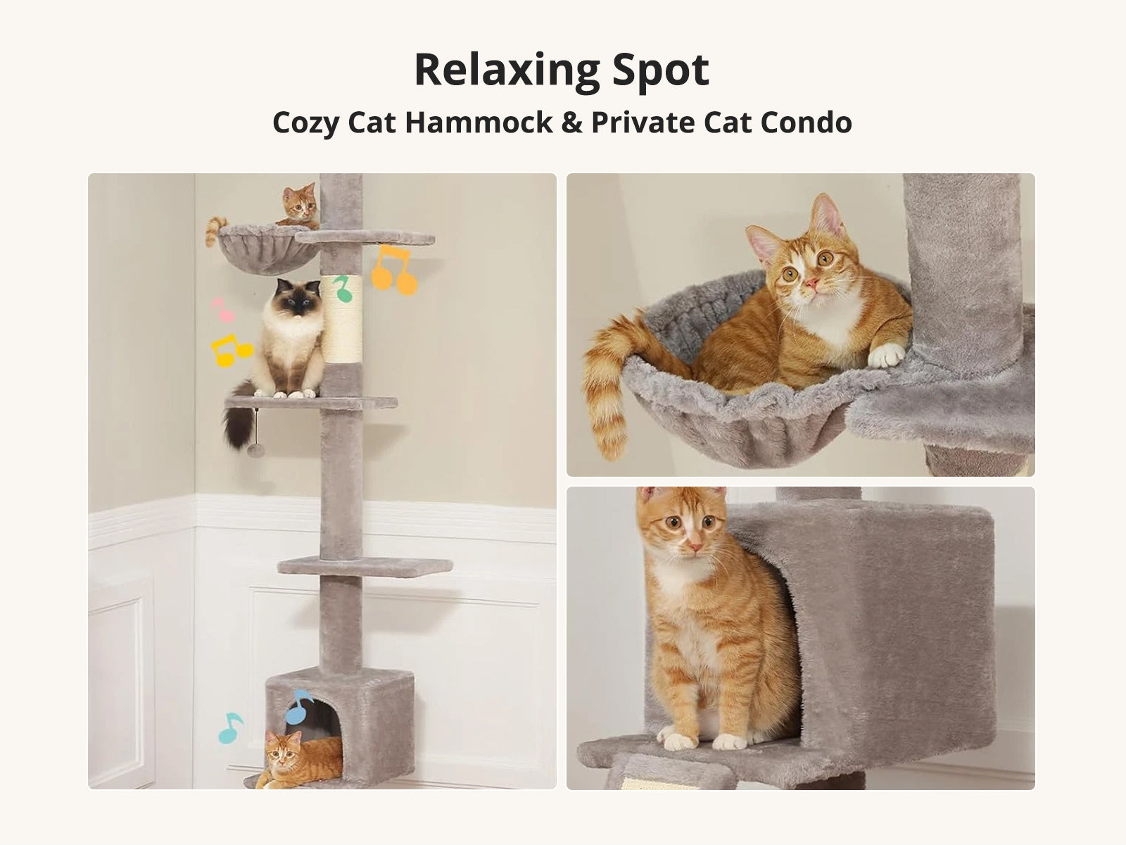 Cat Tree 210-274 cm