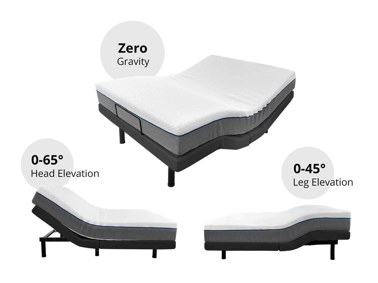 Aqua200 Electric Bed Base - Single
