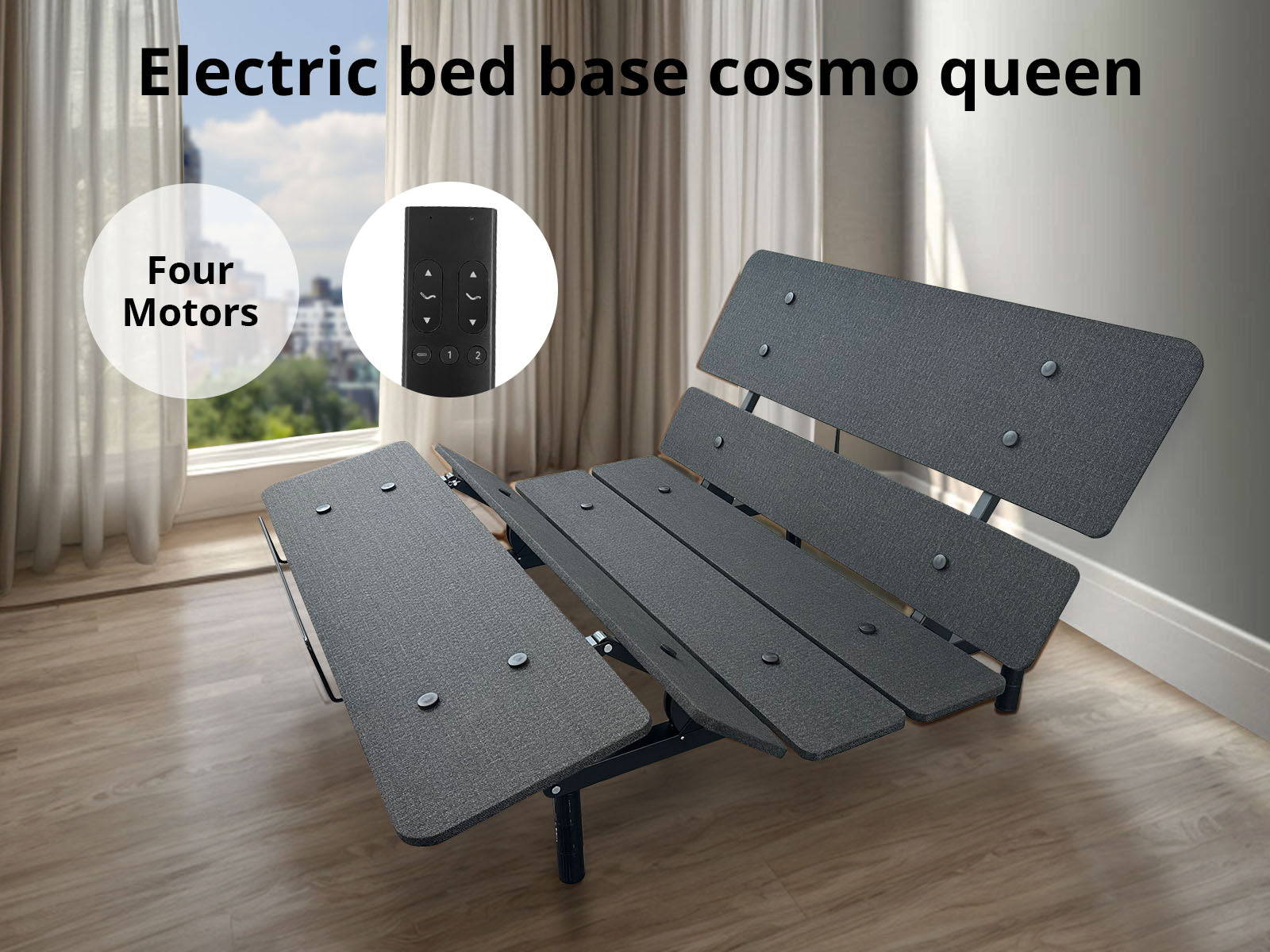 Cosmo Electric Bed Base - Queen