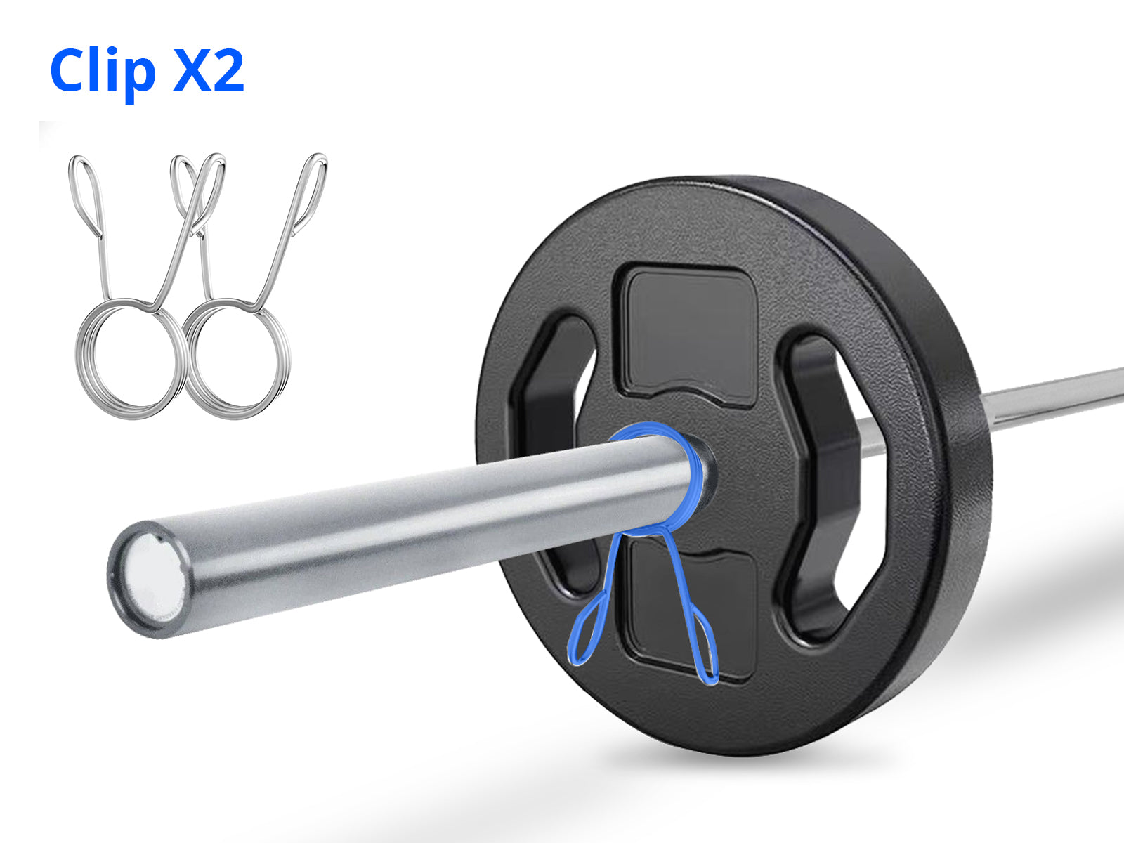 2.2m Olympic Bar x1 With Bearings
