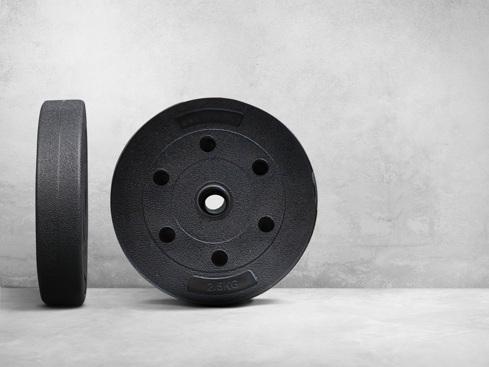 Cement Weight Plates 2.5kg - Set of 8