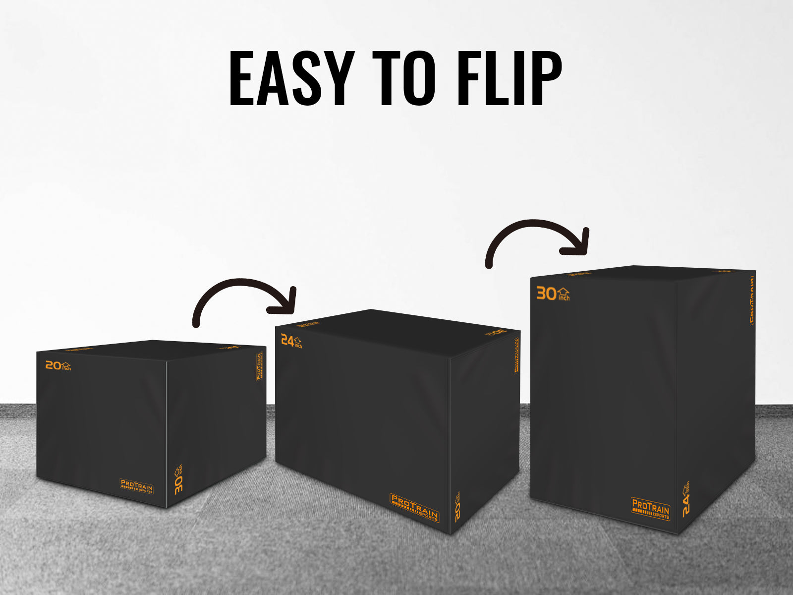 3-in-1 Foam Plyometric Box