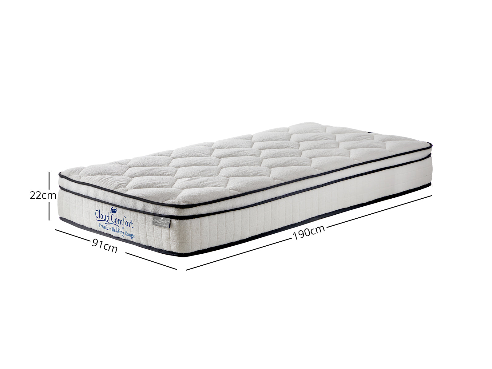 Boucle22 Mattress - Single