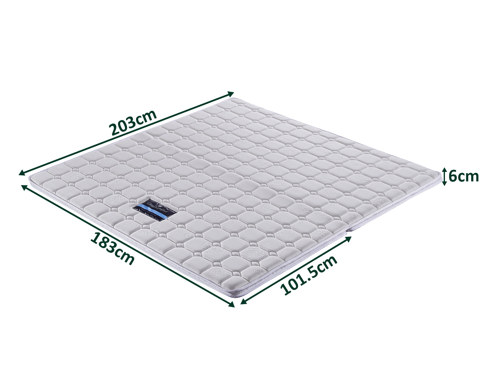 Cocoa Fibre Folding Mattress - Super King