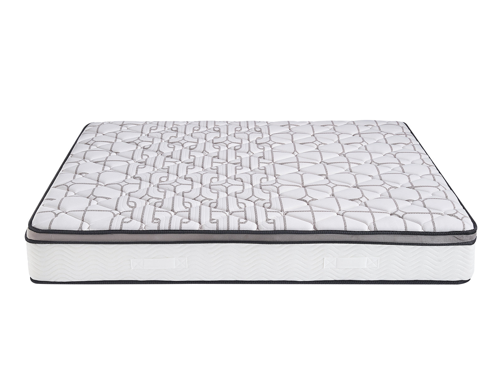 Blaine Velvet Bed Frame Beige & GEL30 Mattress - Queen