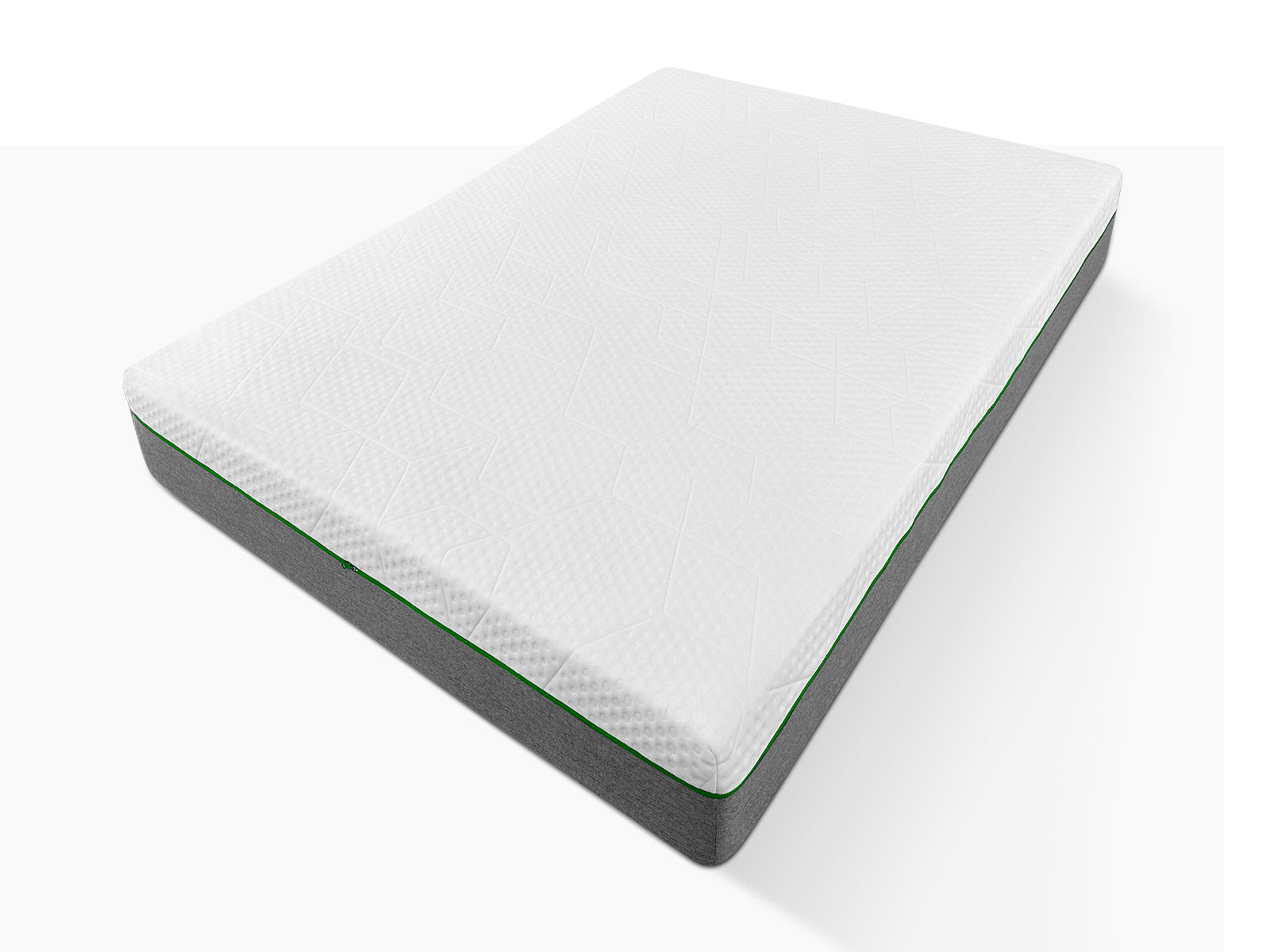 Arna Bed Frame Grey & 3 Way Mattress - Queen