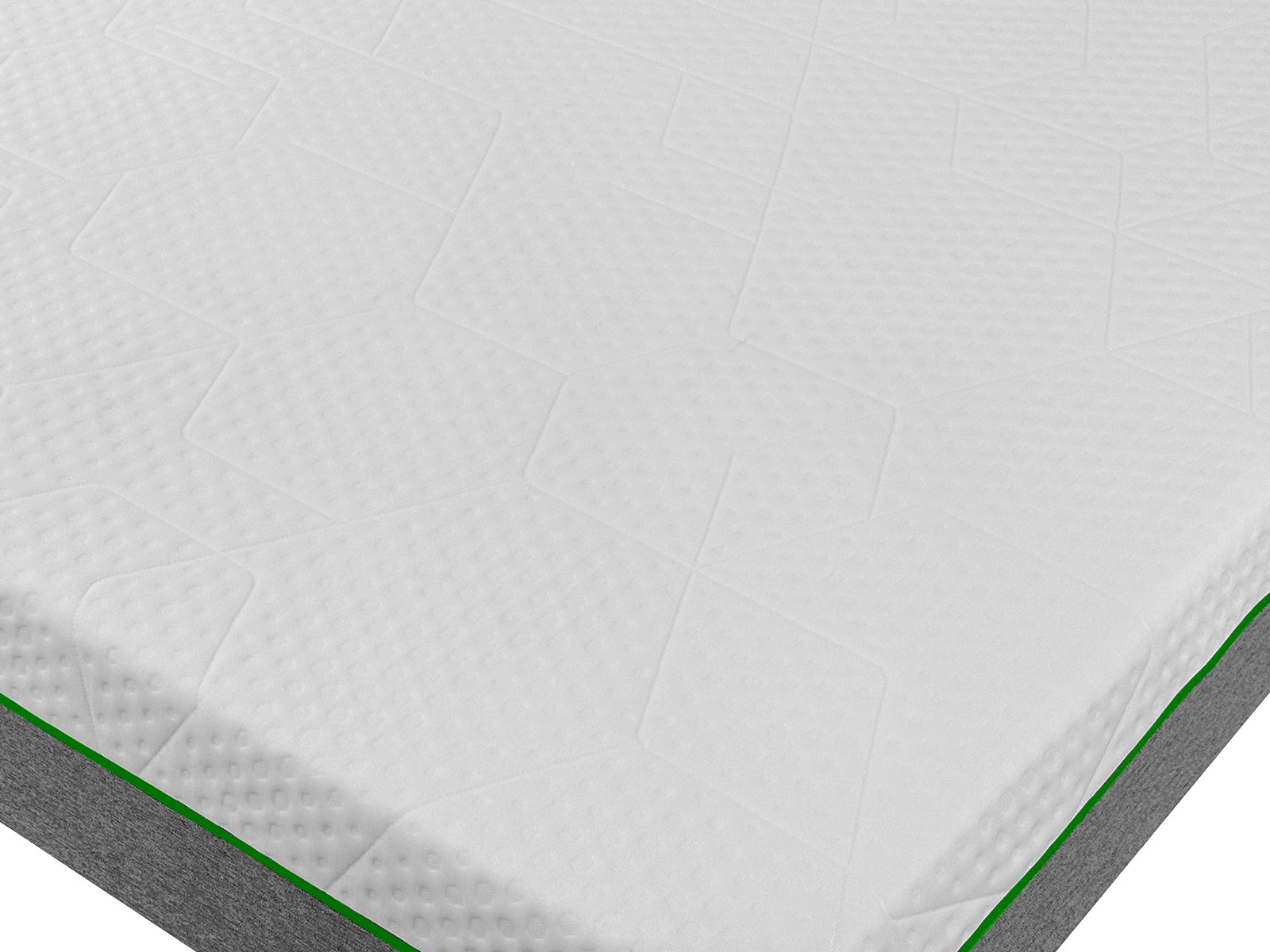 Blaine Velvet Bed Frame Beige & 3 Way Mattress - Queen