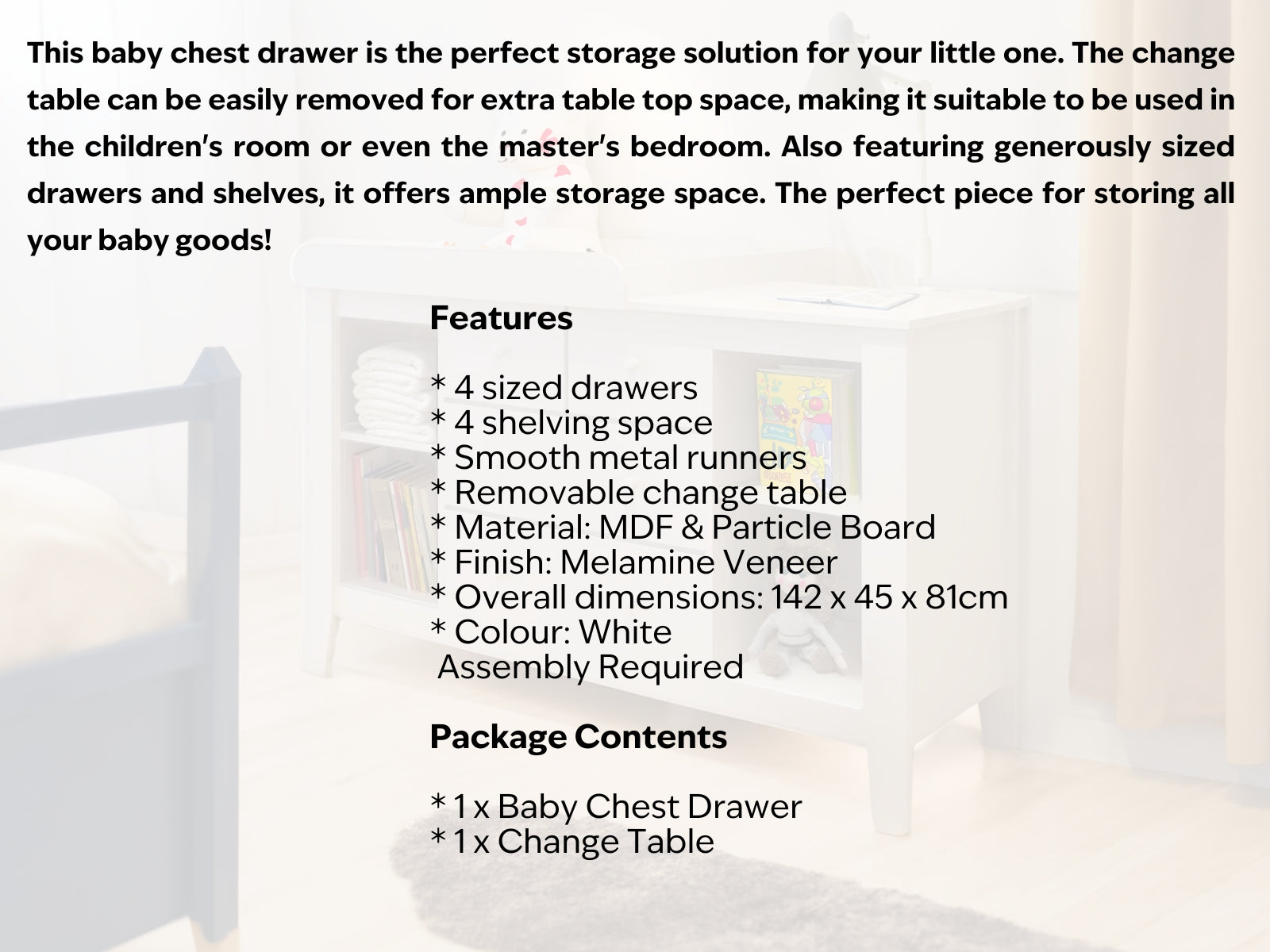Baby Chest Drawer