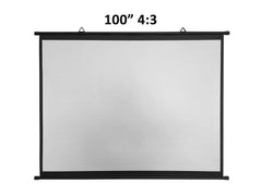100 Inches Wall Mount Projector Screen