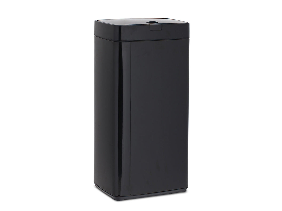 45L Square Sensor Bin - Black