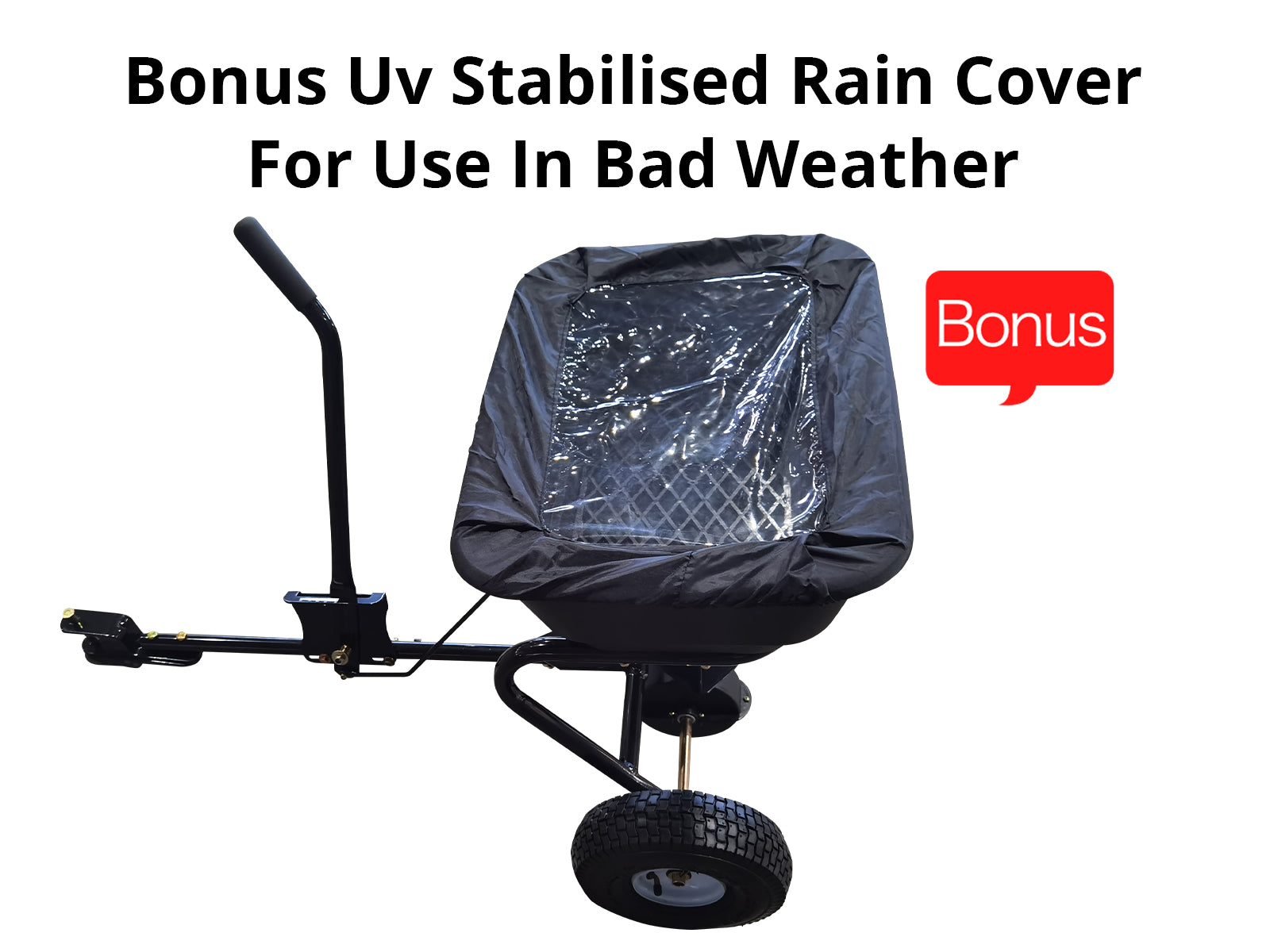 ATV Tow-Behind Fertilizer Spreader – 30kg / 26L Capacity
