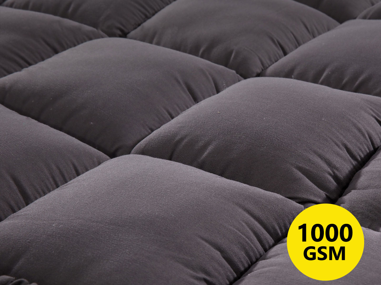Bamboo Charcoal Mattress Topper - King