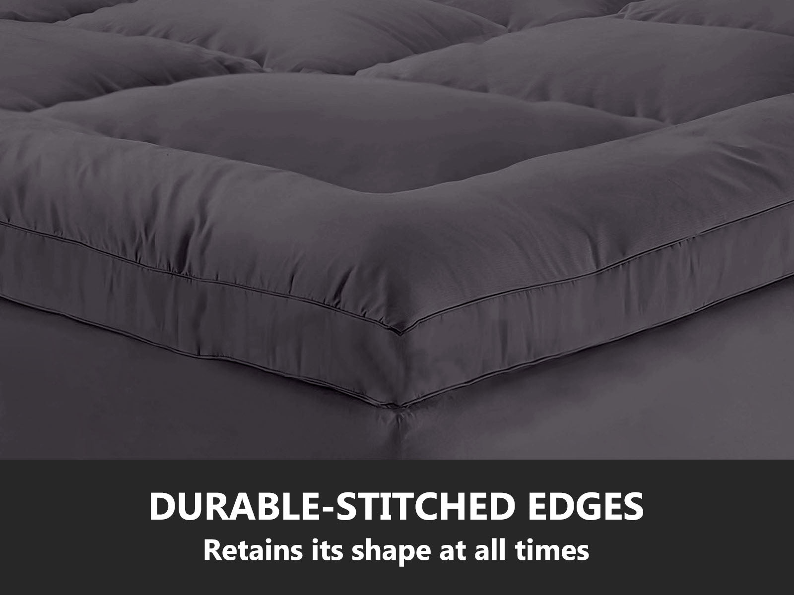 Bamboo Charcoal Mattress Topper - King Single