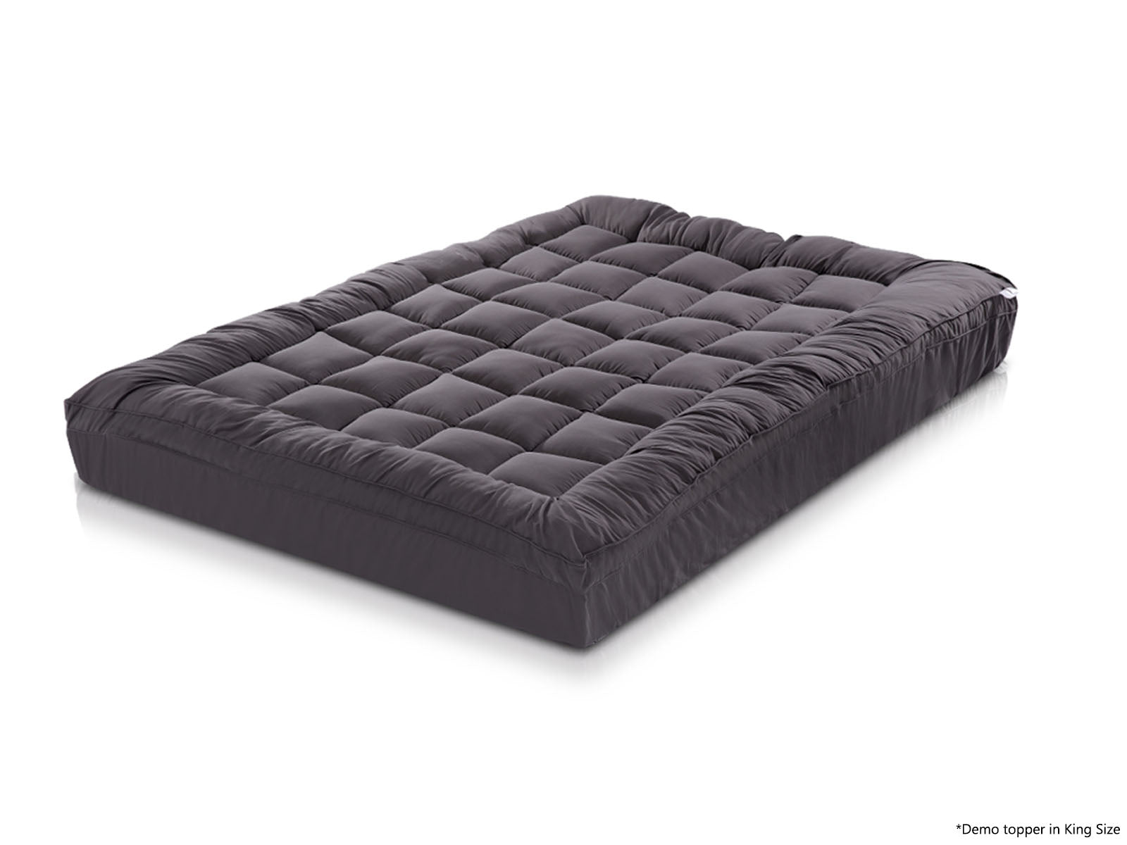 Bamboo Charcoal Mattress Topper - King