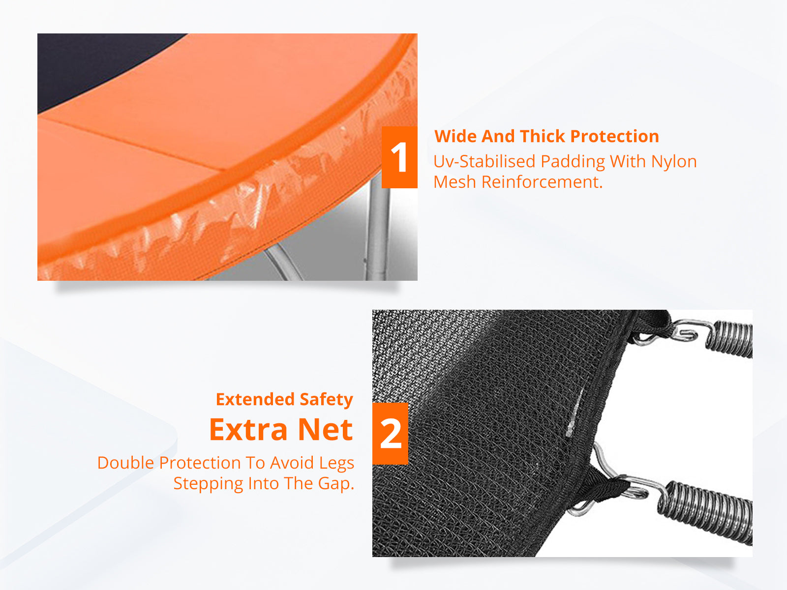 Arc Trampoline Orange - 12ft