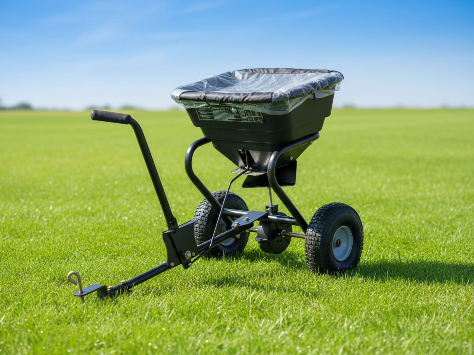 ATV Tow-Behind Fertilizer Spreader – 30kg / 26L Capacity