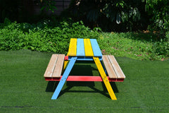 Children's Wooden Sandpit Bench With Basin