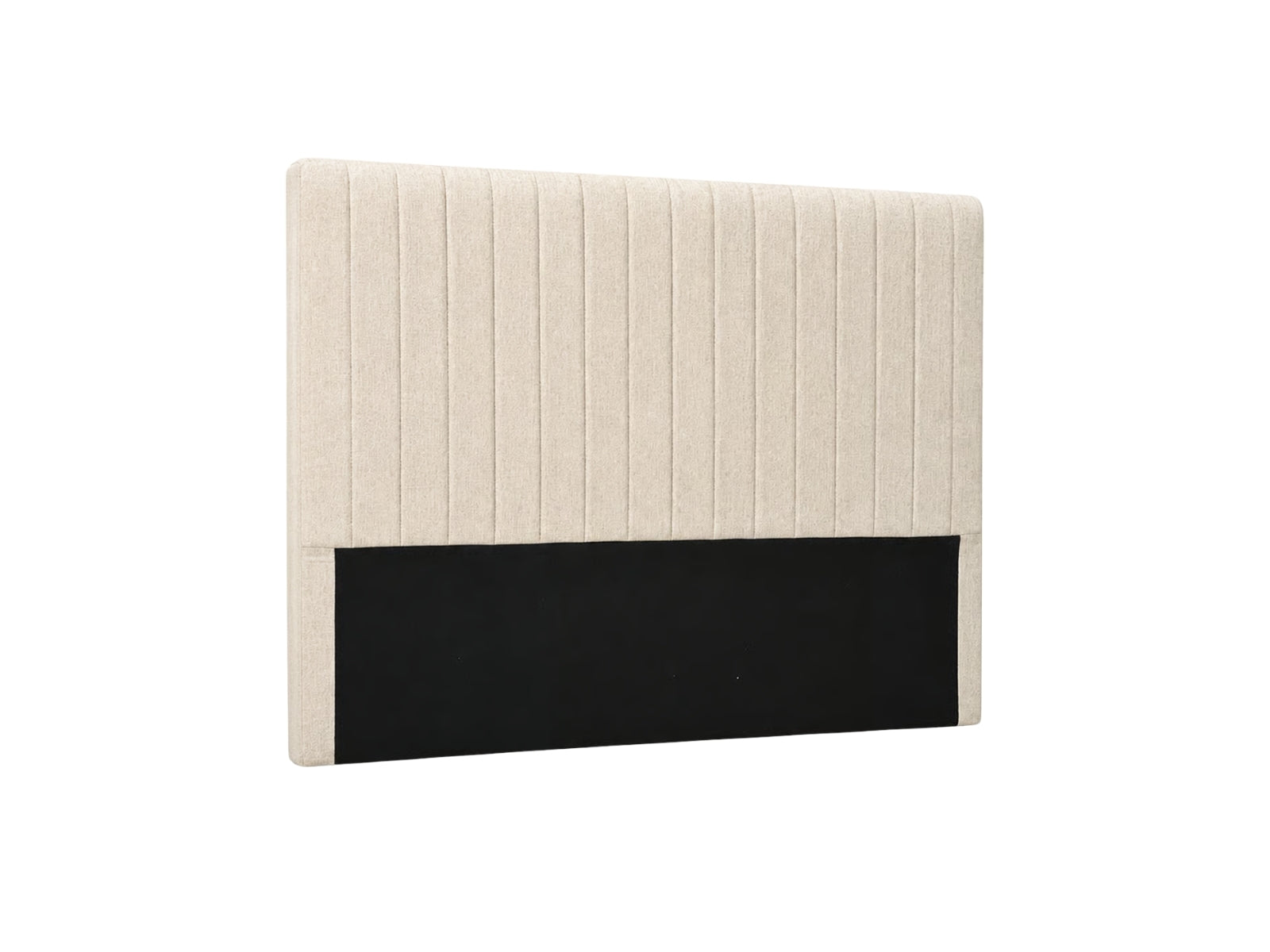 Coleford Headboard Chenille Beige - Queen