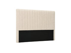 Coleford Headboard Chenille Beige - Queen