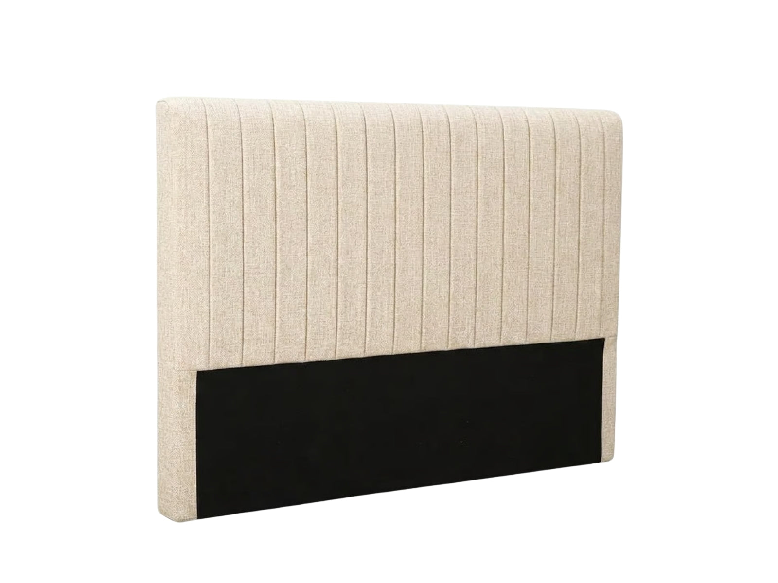 Coleford Headboard Chenille Beige - King
