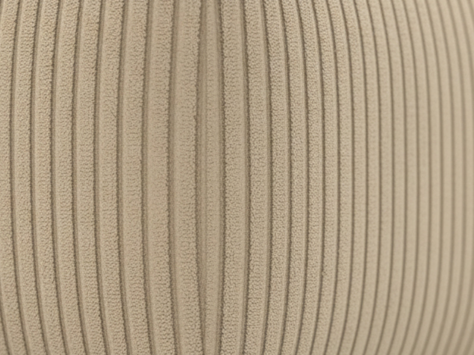 Corduroy Modular Armless Chaise - Beige