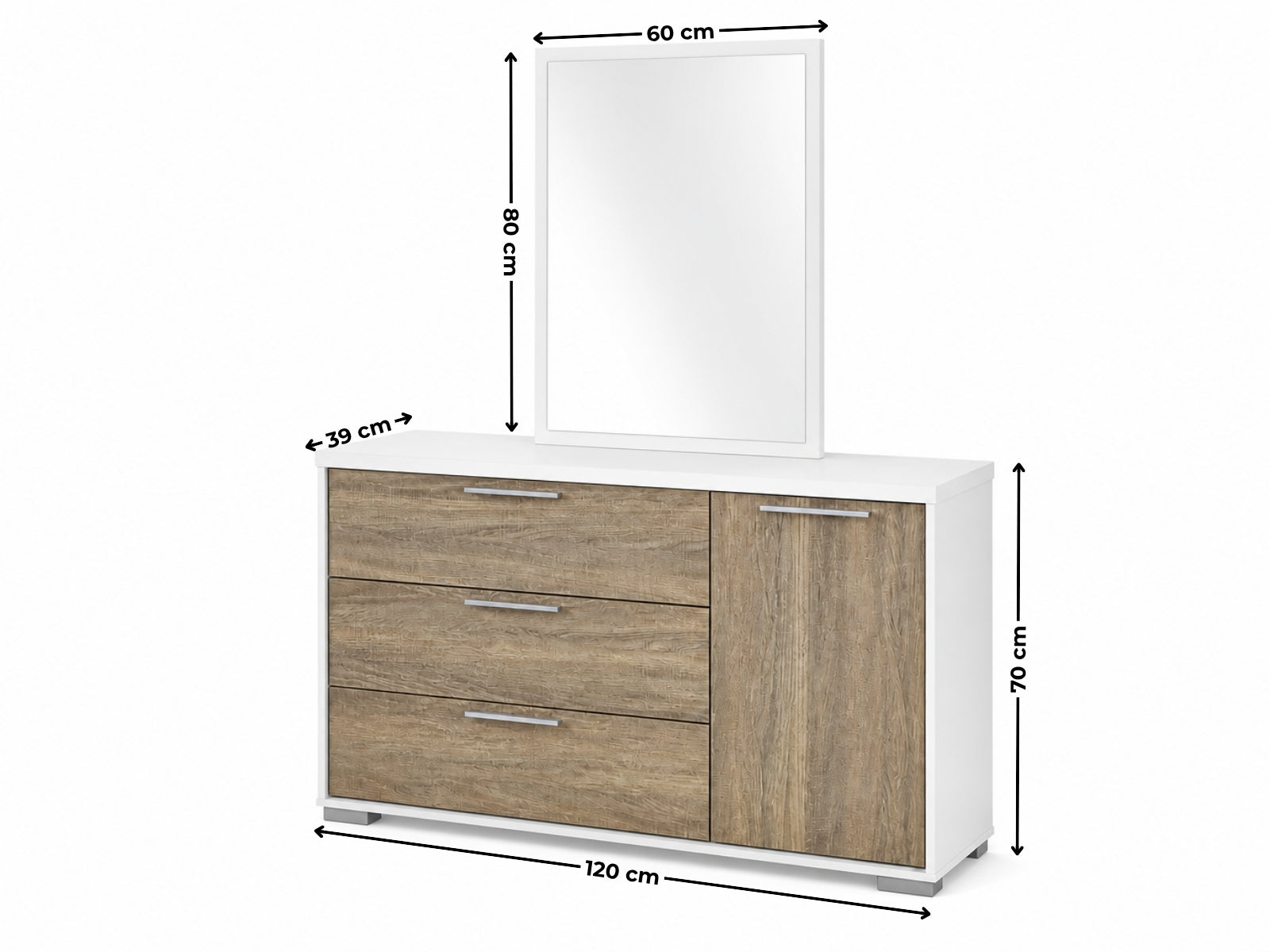 Brooklyn Dresser with Mirror