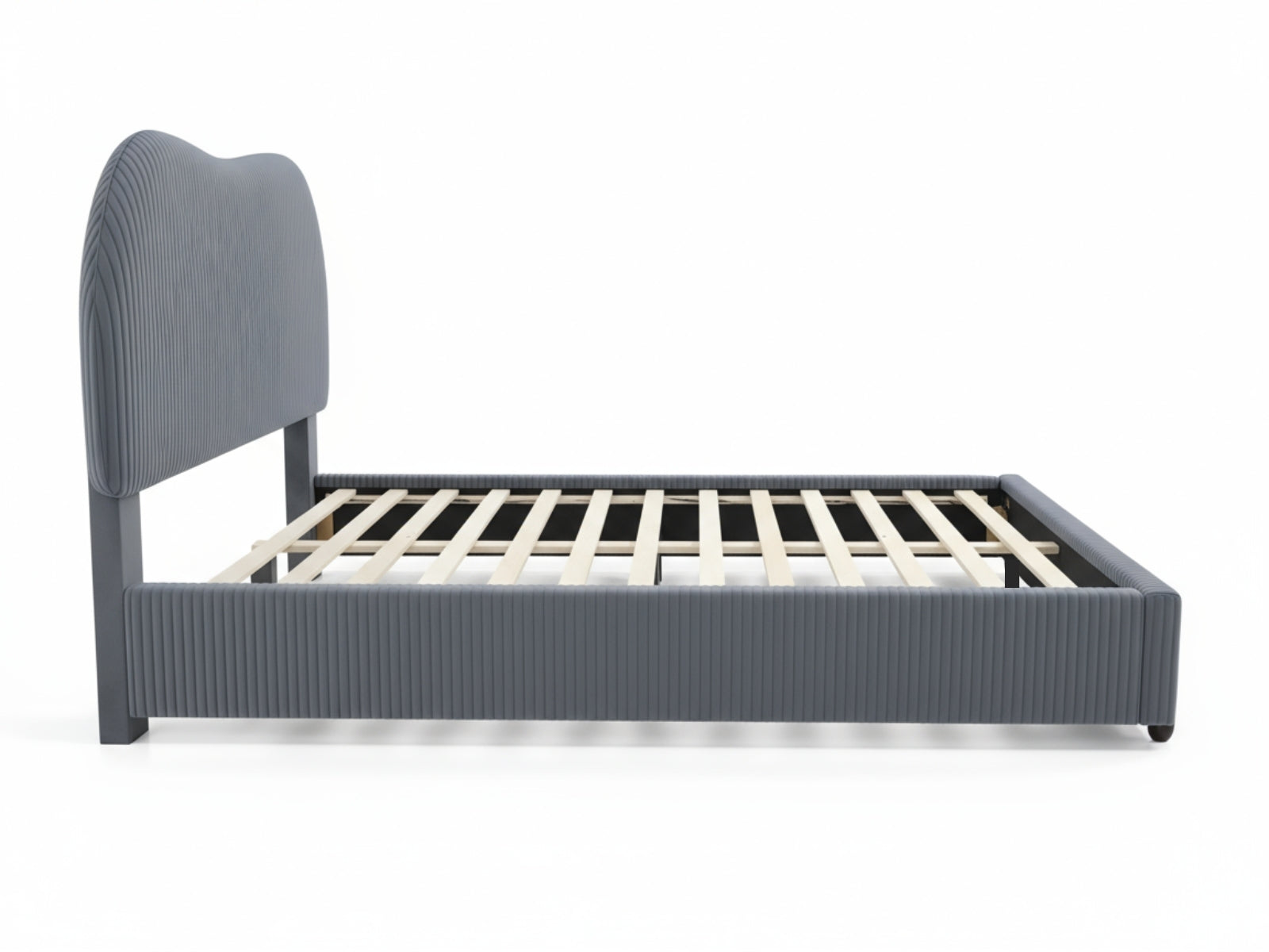 Arna Bed Frame Grey & K34 Mattress - Queen