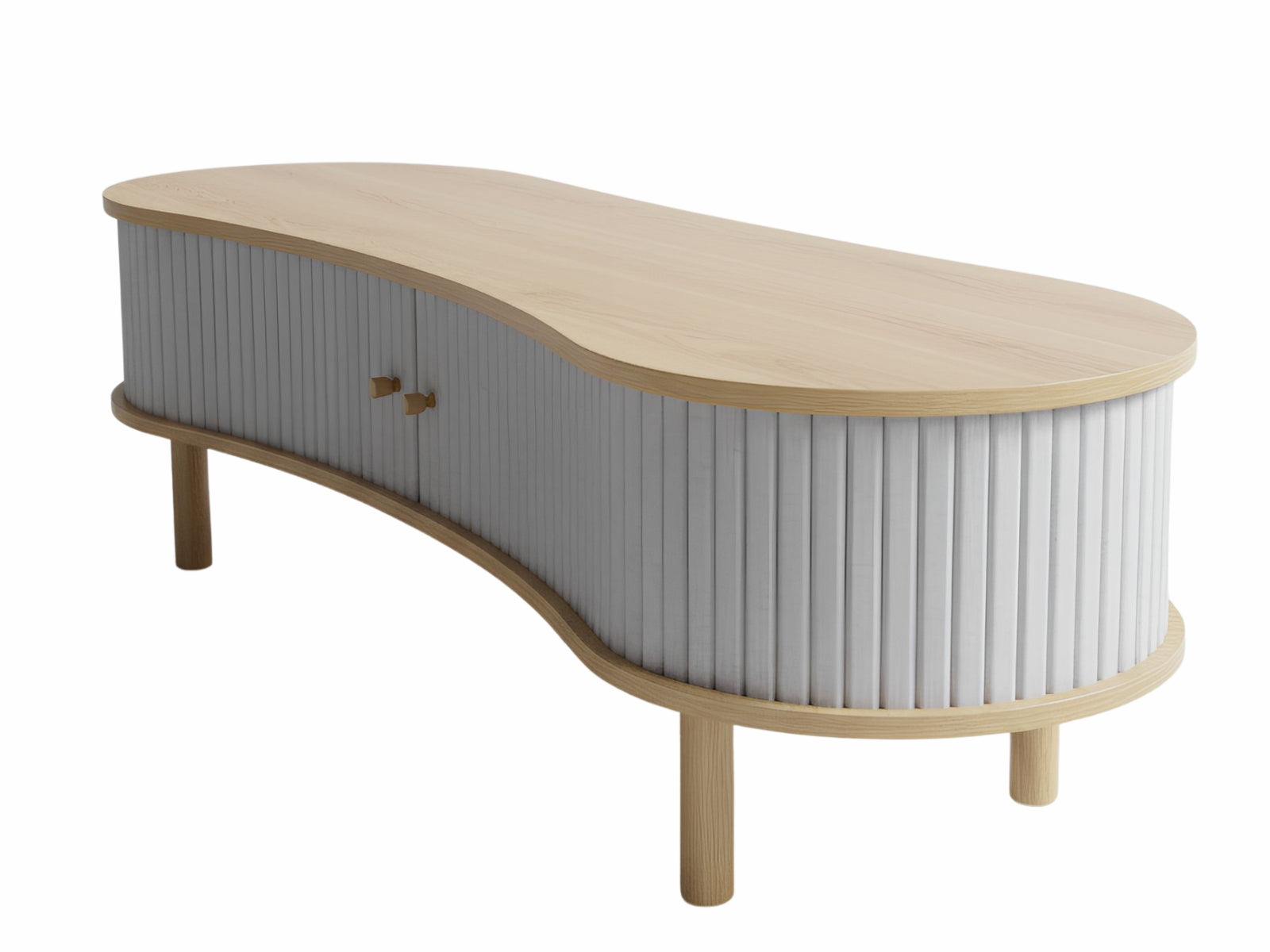Ayla Tambour Entertainment Unit - 140 cm