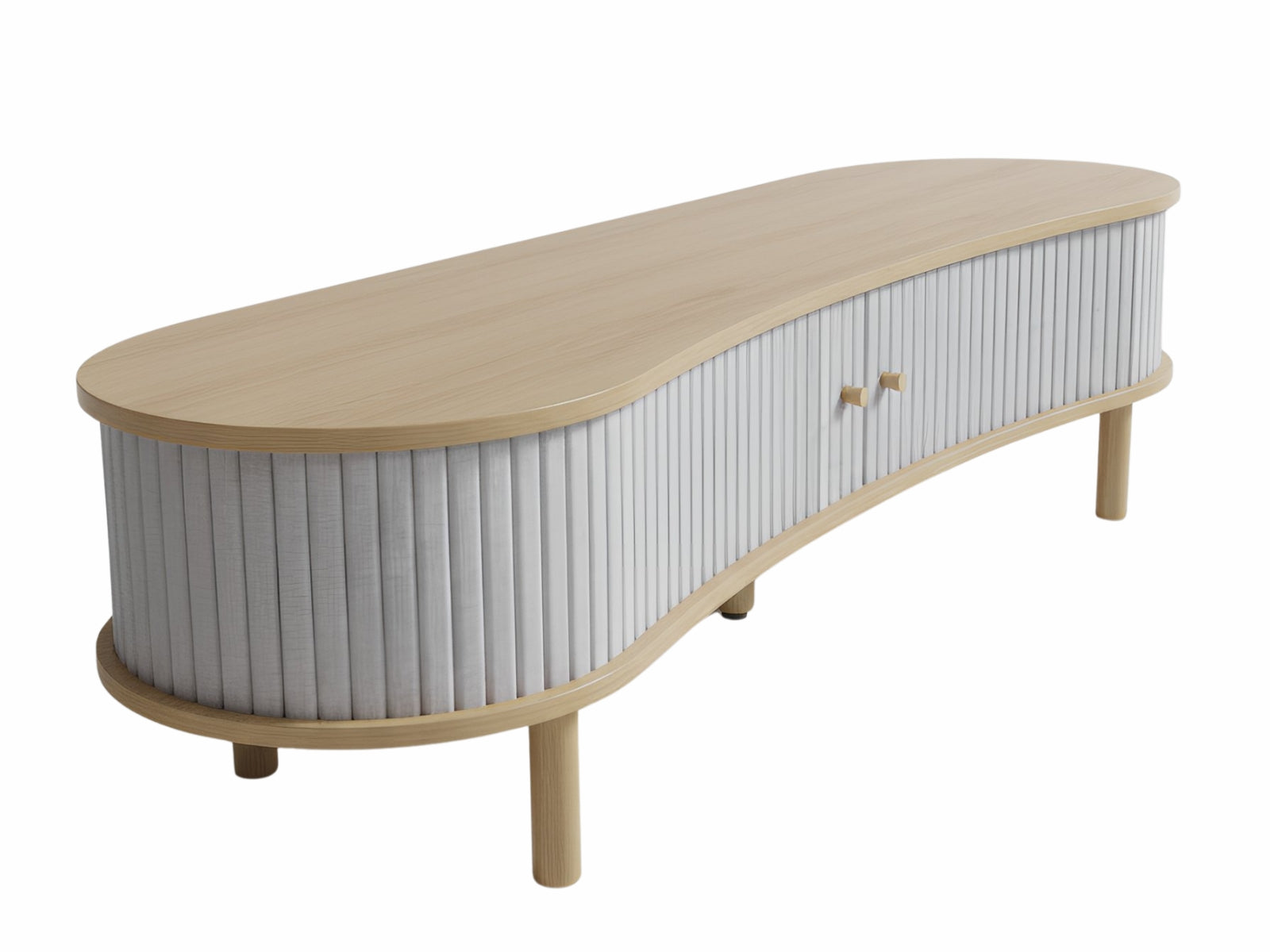 Ayla Tambour Entertainment Unit - 140 cm
