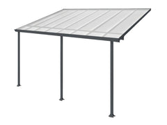 Aluminium Patio Canopy Grey - 10ft x 16ft