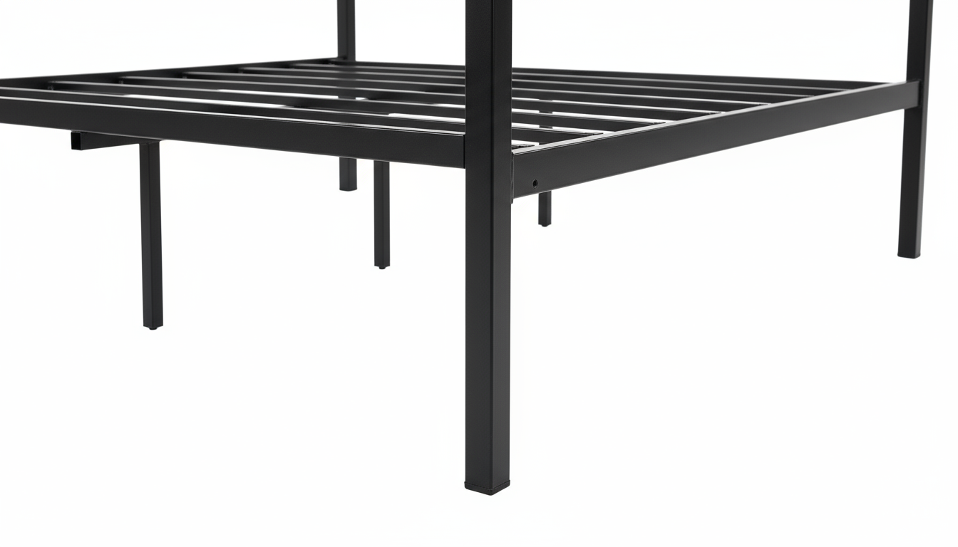 Canopy Bed Frame Black - Queen