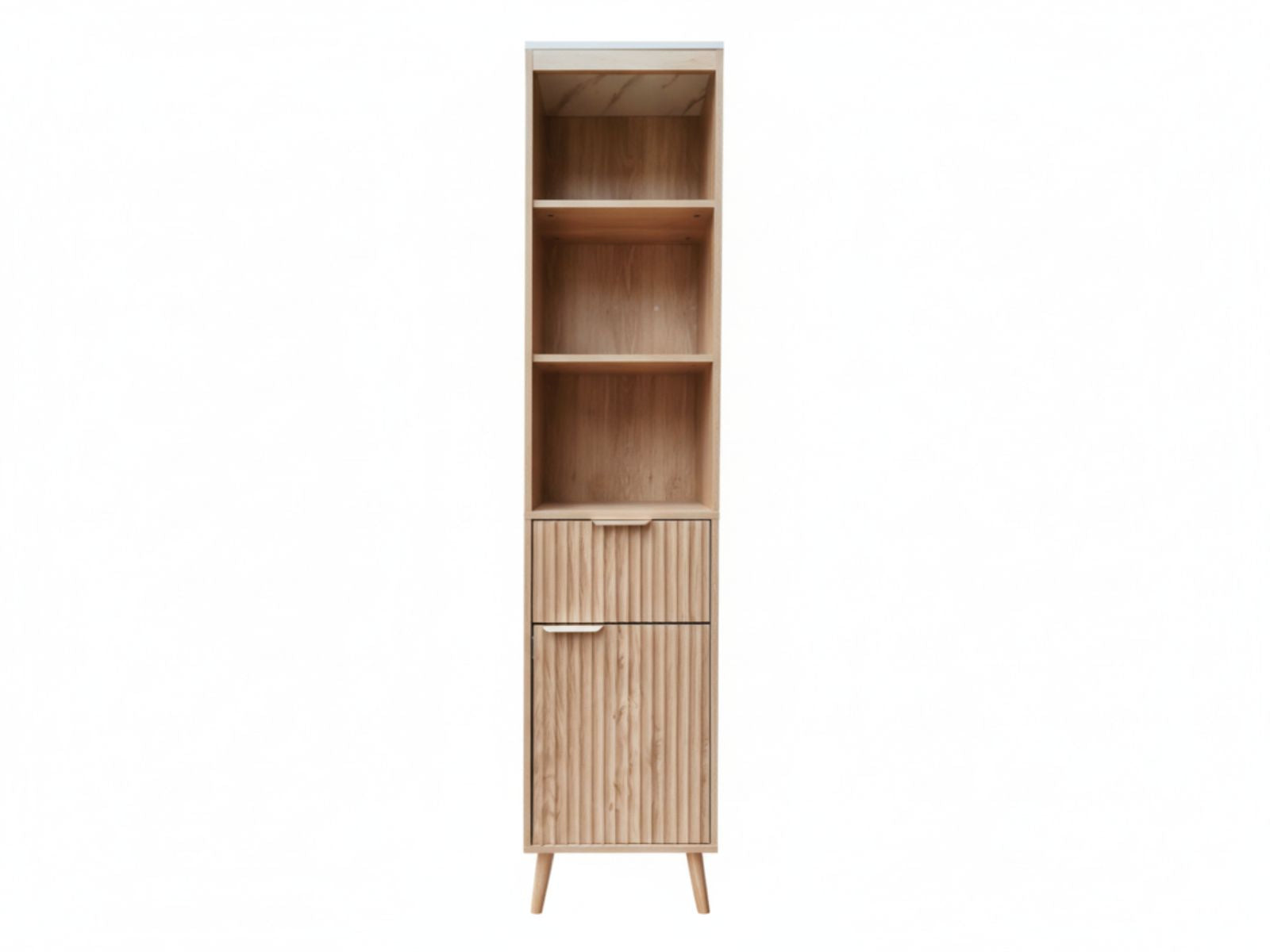 Bathroom Tower Cabinet - Oak